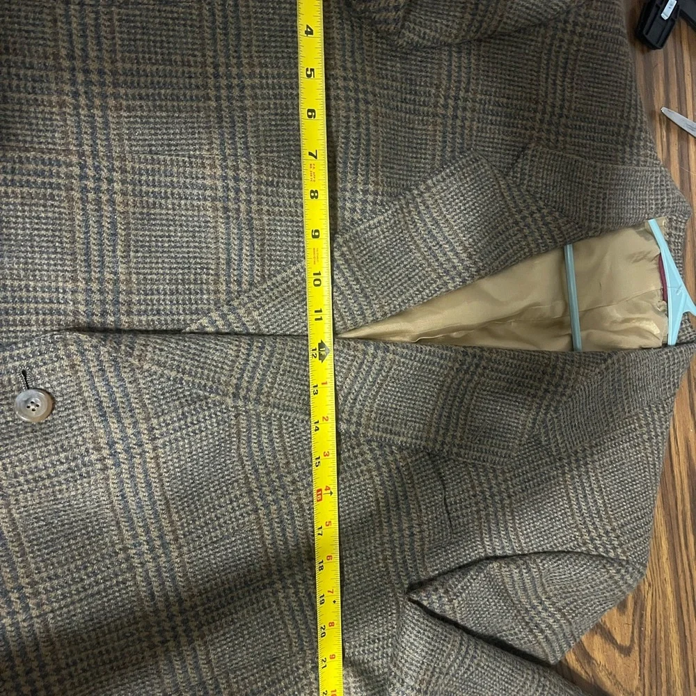 Hart Schaffner Marx Brown Sport‎ Coat Classic Tailored Design